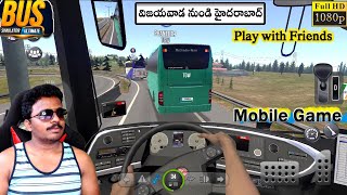New SETRA Bus విజయవాడ నుండి హైదరాబాద్ | Android Game Bus Simulator Ultimate screenshot 4