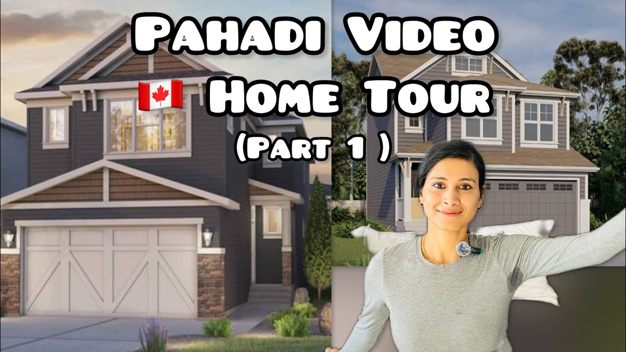 Show Home Tour in Canada 🇨🇦 | Pahadi Vlog | Dream House Inside Look | Full Home Tour 
