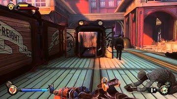 BioShock Infintine Walkthrough - 1999 Difficulty - Finkton Docks [2/2]