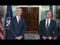 NATO Secretary General with 🇺🇸 US Secretary of State Antony J. Blinken, 09 JUL 2024