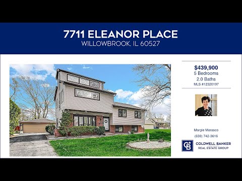 7711 Eleanor Place, Willowbrook, IL home video tour
