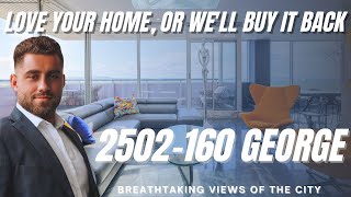 2502 160 George St | Lavish Penthouse Overlooking Downtown Ottawa