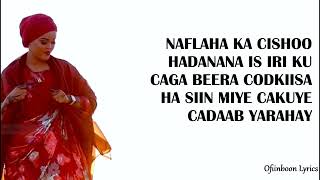 HABOON NUURA  IMAAD CAJABIN LYRICS  New Somali Music Video 2022 Official Video Ofiinboon Lyrics