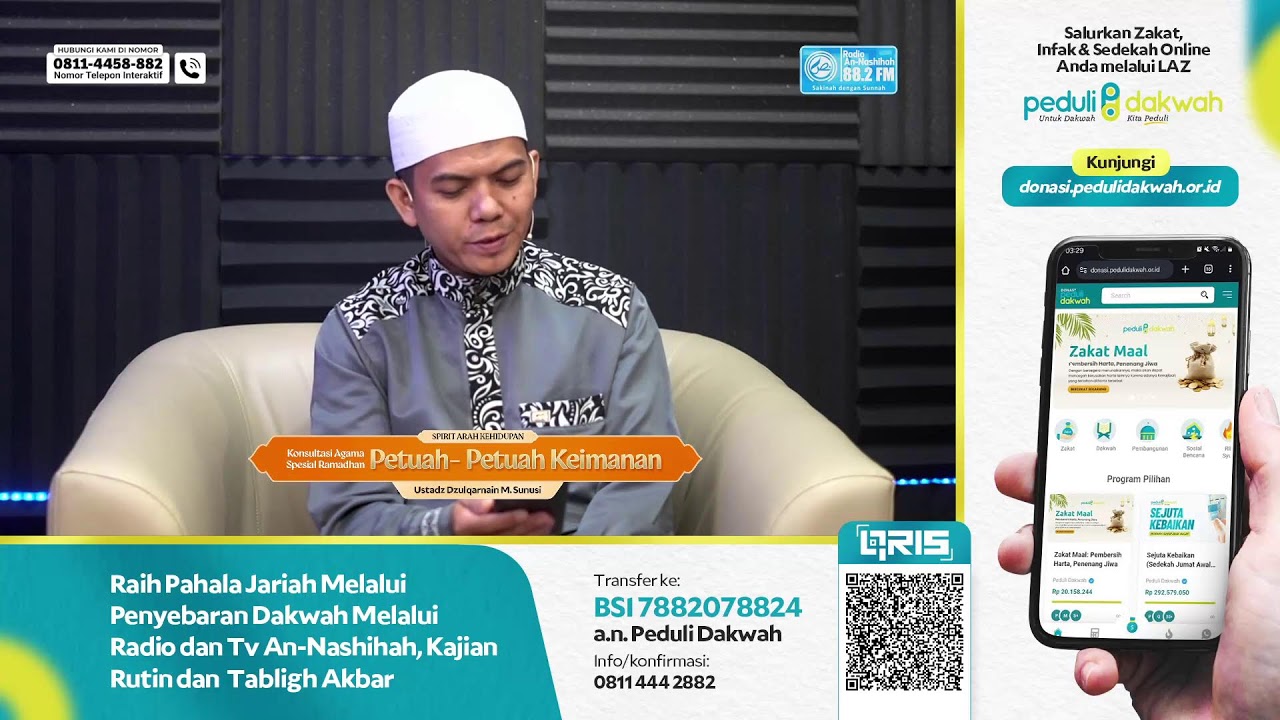 Konsultasi Agama 4 Ramadhan: Petuah-Petuah Keimanan - Ustadz Dzulqarnain M. Sunusi