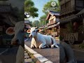 hungry cow