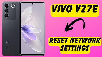Vivo V27E Reset network settings || Delete All Data Settings