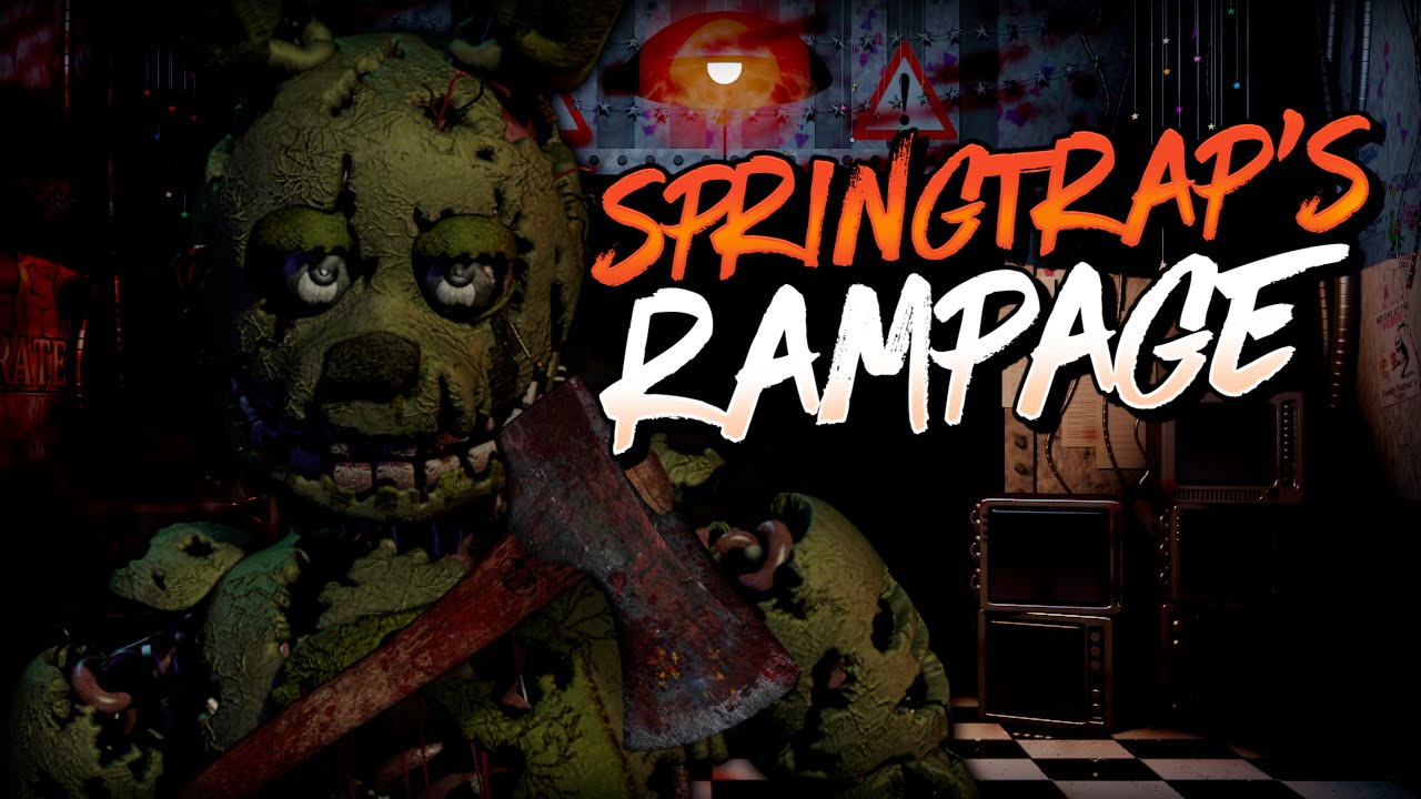 SPRINGTRAP'S RAMPAGE - Five Nights at Freddy's Fan Made | iTownGamePlay ...