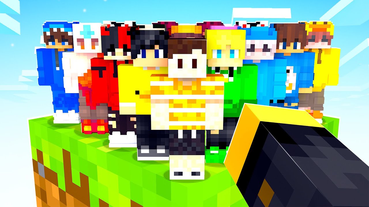 HO INTRAPPOLATO 30 MIEI FAN IN QUESTO BLOCCO! - MINECRAFT