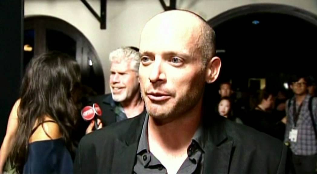 Troy Nixey and Guy Pearce at Comic-Con 2011