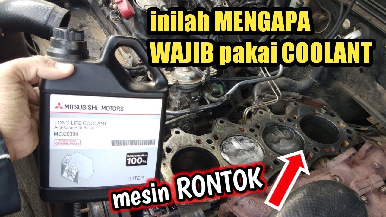 Ganti AIR RADIATOR Mobil wajib pakai COOLANT,biar mesin
