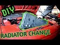 How to REPLACE a car RADIATOR (AW11)