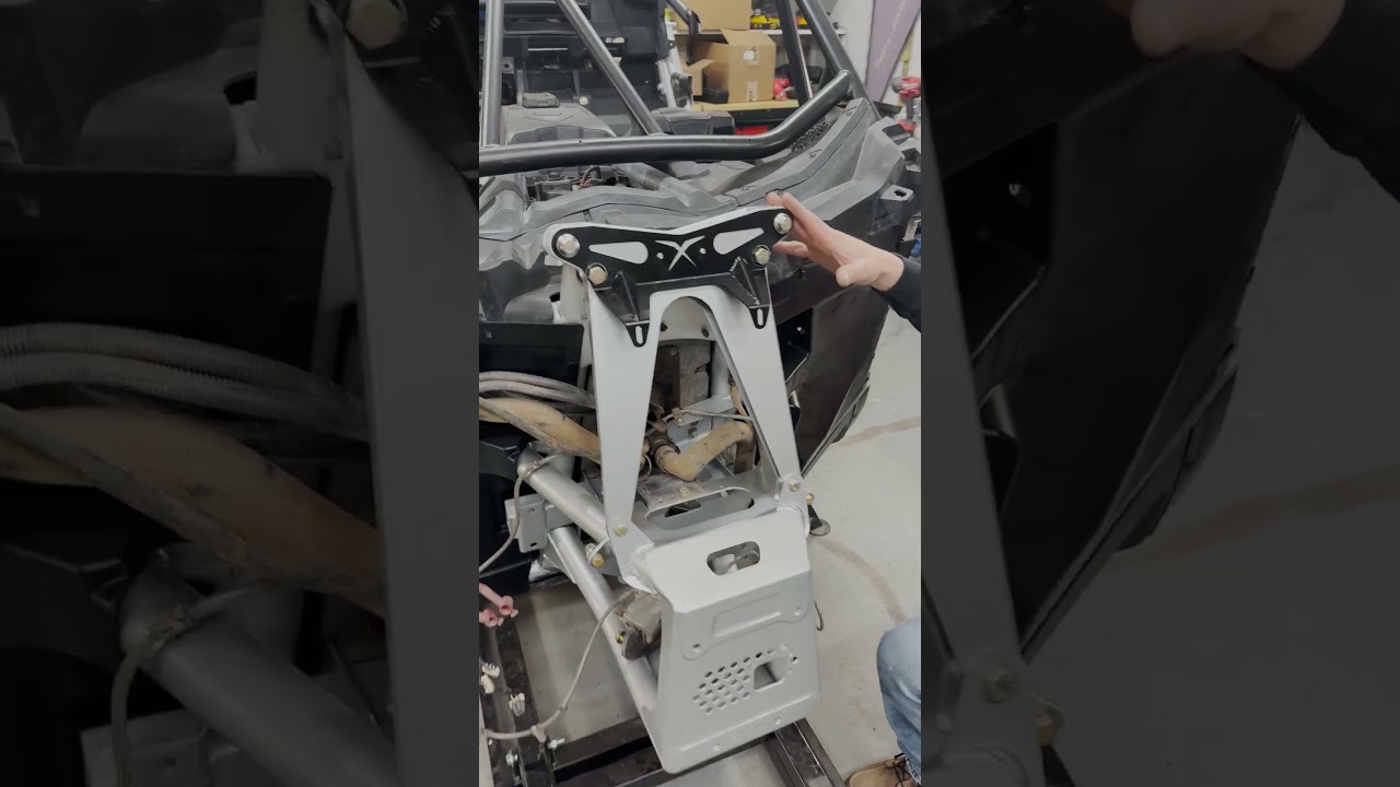 @ExtremePerformanceUS Shock Tower Upgrade. THIS FRONT END IS STOUT!  #canamx3