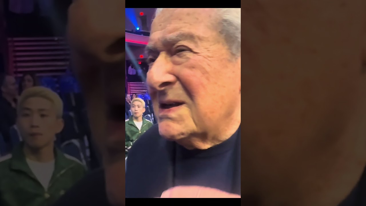 THE FUNNIEST BOB ARUM RESPONSE OF ALL TIME 😂😂 