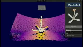 Sonar 3D point cloud demo