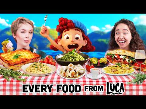 We Made and Ate Every Food from Disney's Luca!