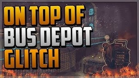 BO2 Zombies On Top of Bus Depot Glitch on TranZit! Black Ops 2 Glitches After Patch