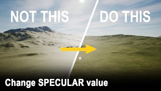 The Secret to Realistic Landscapes in Unreal Engine - UE4 Tutorial