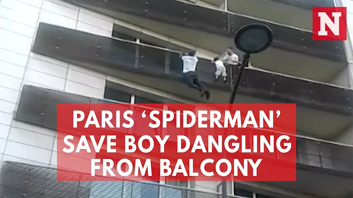 Paris ‘Spiderman’ Scales Building To Save Dangling Boy
