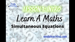 Details Simultaneous Equations (non- linear) - O Level Add Math Lesson 1 Intro News