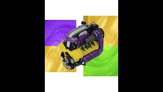 Customize both the Upper Engine & Exhaust and the Lower Block & Heads on the Dual Cal 1350/1100