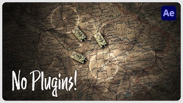 Animate a Map in Adobe After Effects (without Plugins)