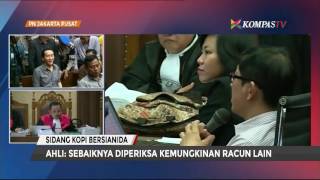 Ahli Sarankan Jenazah Mirna Diotopsi Ulang