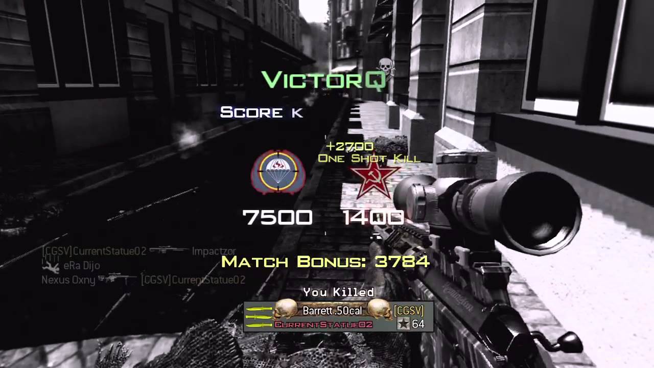 Nexus Oxny - MW3 Resistance Glitch Killcam!