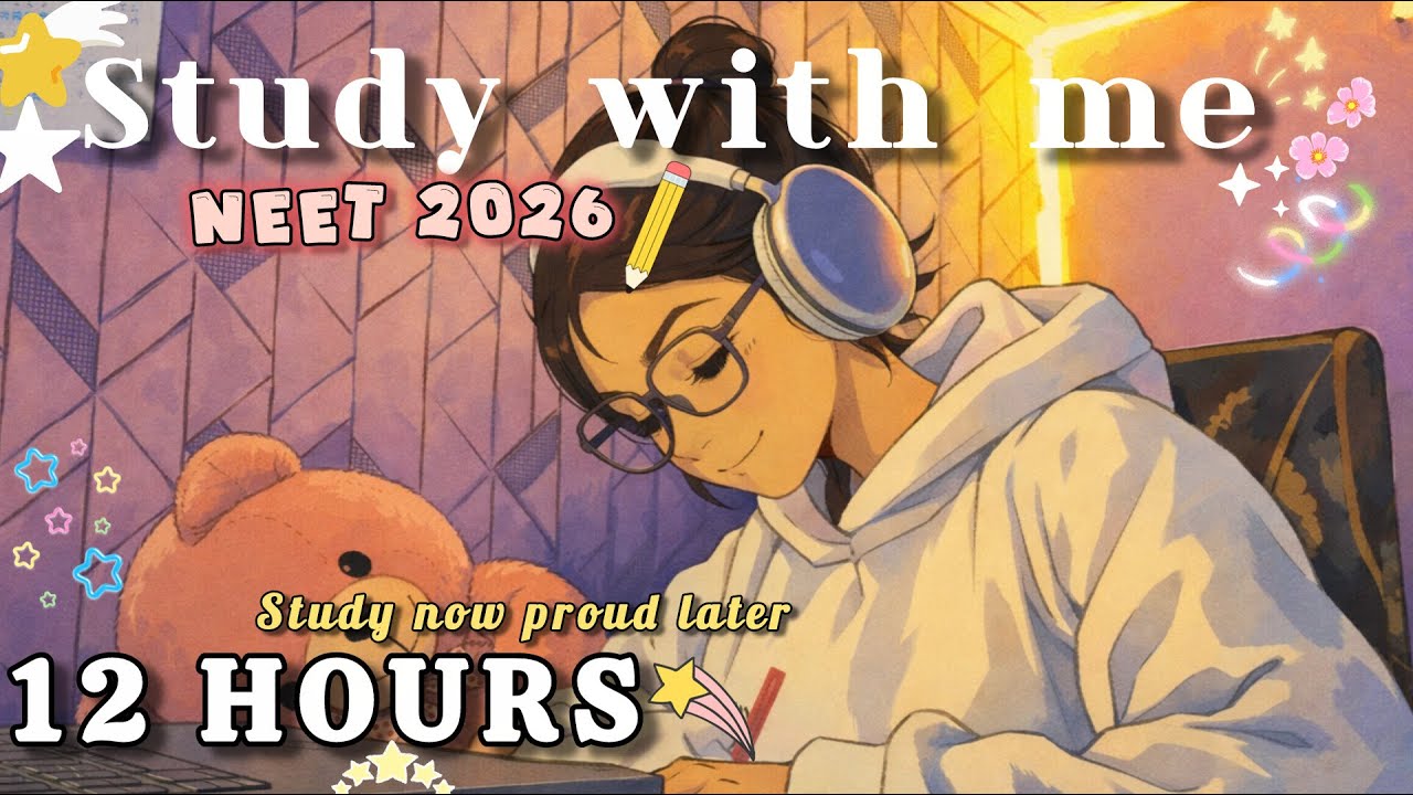 14-Hour study Daily Intensive LIVE 🔴 | 5AM–12PM & 2PM–9PM - YouTube