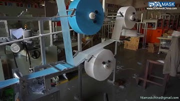 Comissioning video of automatic medical mask production line