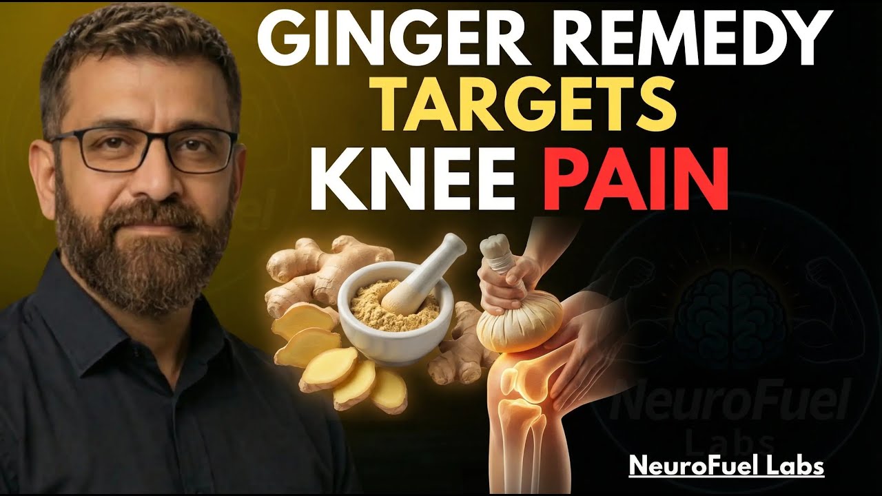 Ginger Remedy for KNEE Pain DOCTORS Often Ignore | Seniors Health