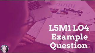 CIPS L5M1 LO4 Sample Question