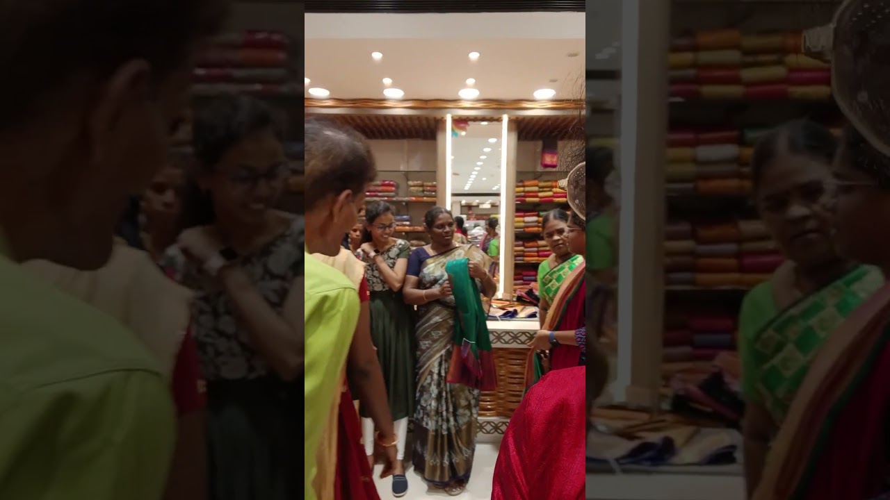 "Rajmahal Showroom"   Very Famous For Beautiful Fancy and Silk Sarees Collections at Madurai.