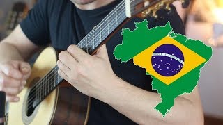 Video thumbnail of "Hino Nacional Brasileiro - Fabio Lima"