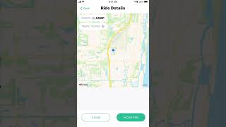 ET iOS driver app video demo
