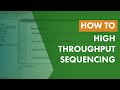 How to High Throughput Sequencing