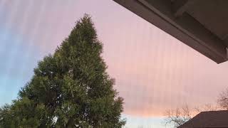 Partly Cloudy and Light North To NW Breeze Outflow, Sprinkles 4:42pm December 6, 2022