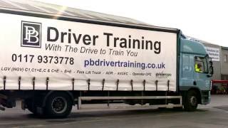 Rigid - Category C - Reversing Exercise for DVSA Test with PB Driver Training