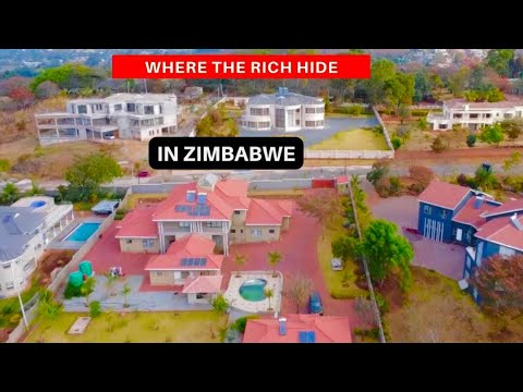 WHERE THE RICH HIDE IN ZIMBABWE : Brookview Estate Harare