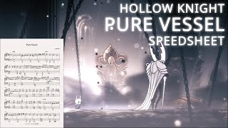 Hollow Knight-Pure Vessel | Speedsheet