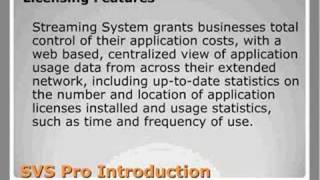 Introduction to SVS Pro