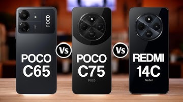 Poco C65 Vs Poco C75 Vs Redmii 14C