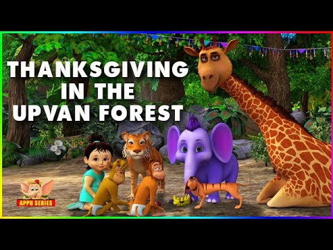 Episode 2 - Thanksgiving in the Upvan Forest | 4k | Appu the Yogic Elephant