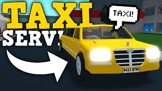 If Bloxburg Had A TAXI SERVICE...