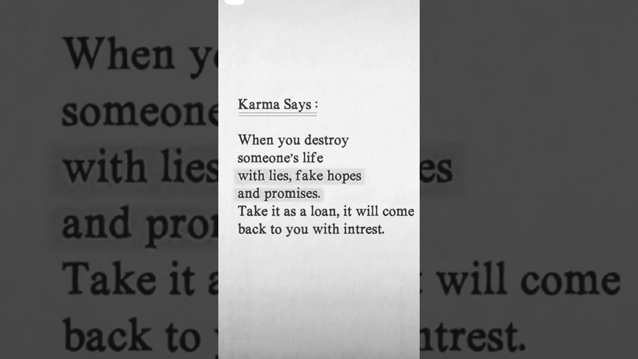 #quotes #karma
