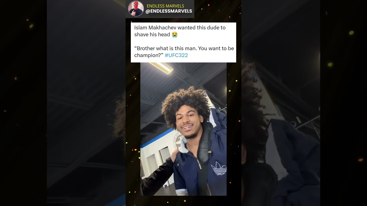 Ислам Махачев шутит со своим товарищем по команде 😂 