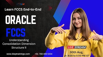 LIVE Webinar: Oracle FCCS – Understanding Consolidation Dimension Structure (Part II)
