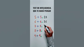 ¿El test de CI es sólo de matemáticas?