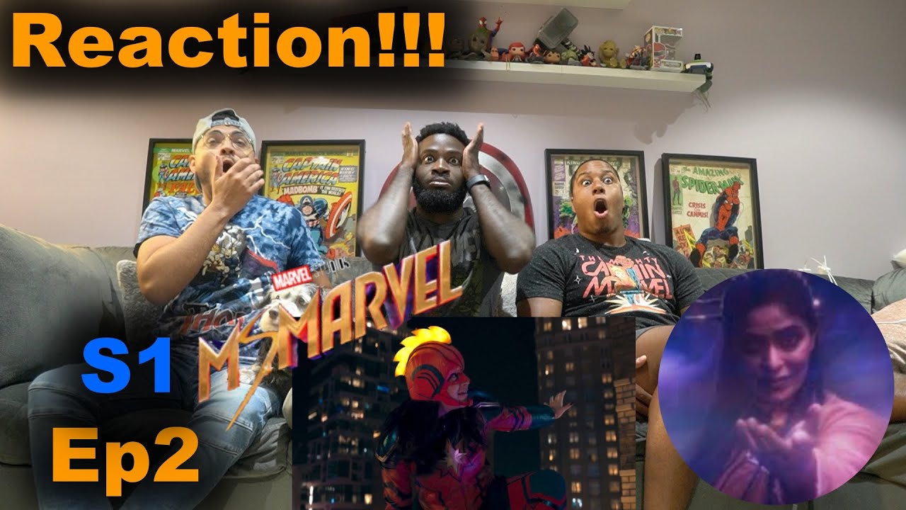 Реакция группы на 2 серию «Мисс Марвел»!!! | Crushed
