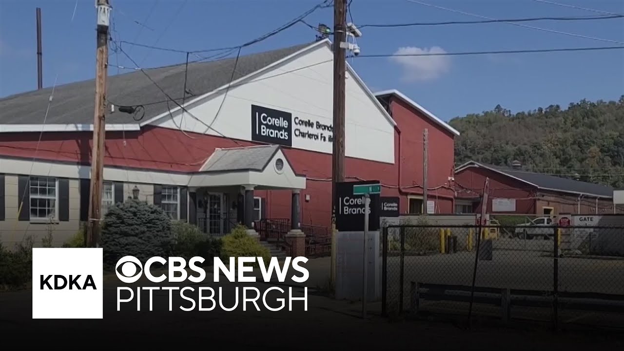 What's going on with the Charleroi glass plant sale?