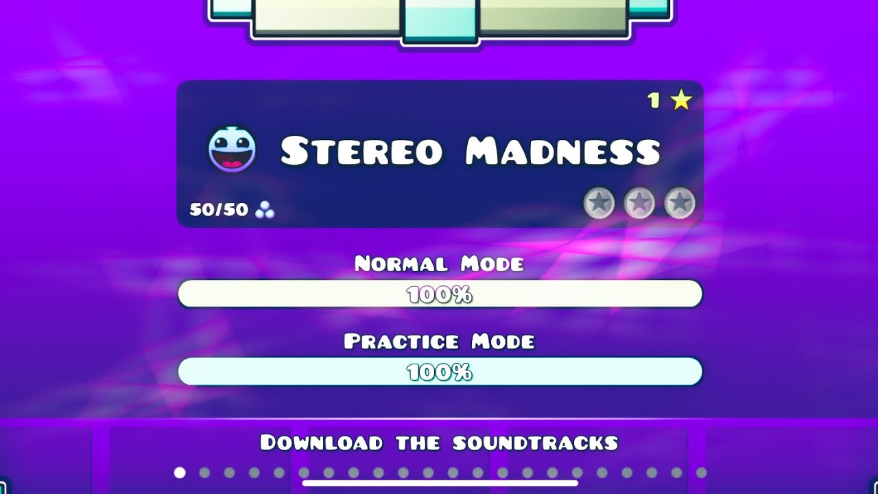 Beating every Geometry Dash 1st Try! EP:1 - YouTube